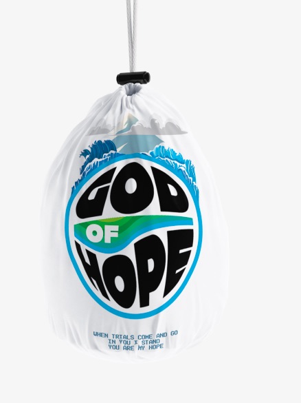 God of Hope drawstring bag