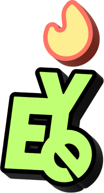 EYE mark in green