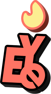 EYE mark in red