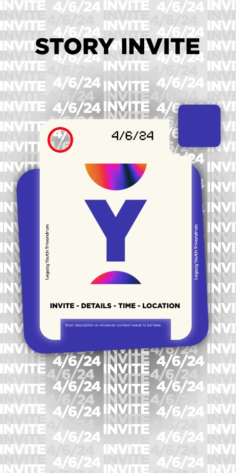 LYT story invite poster