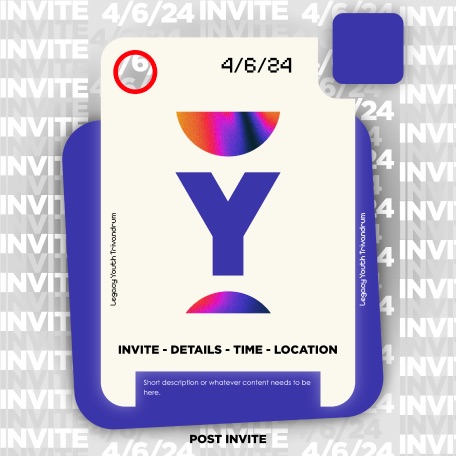 LYT post invite card