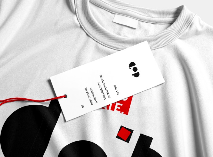 .DB clothing label